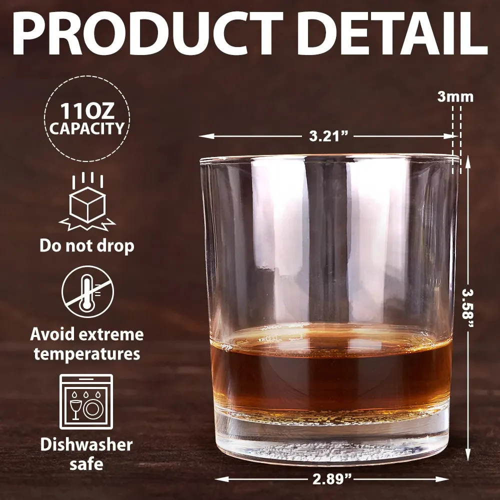Personalized Custom Glass – Humorous Design for Brothers, Fathers, and Friends with Multiple Themes - Image 4