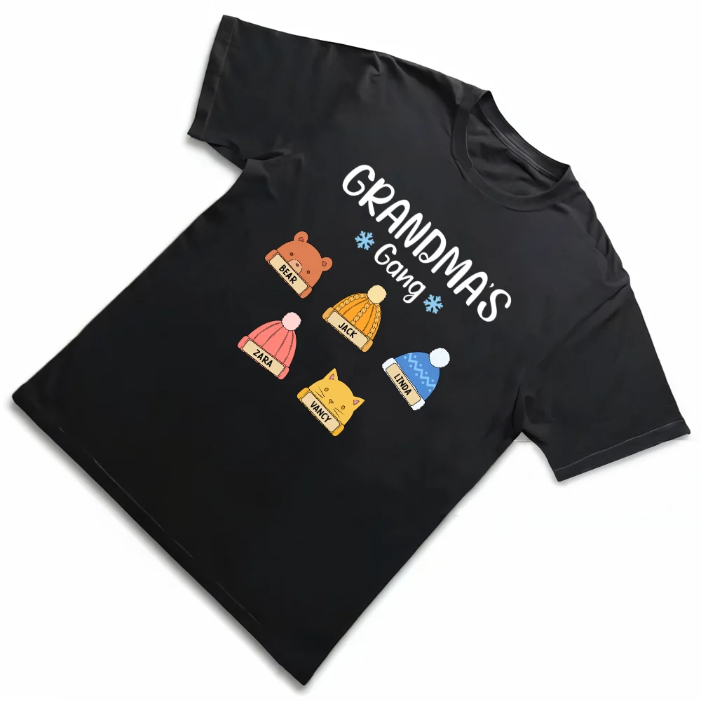 Custom Family Design T-shirt – Personalize with Your Family’s Names for a Thoughtful Gift, Great for Family Events or as a Holiday Keepsake - Image 2
