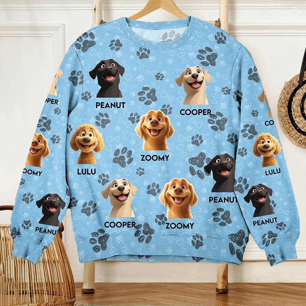 Personalized Dog Breed Sweatshirt - Custom Gift for Pet Lovers - Image 3