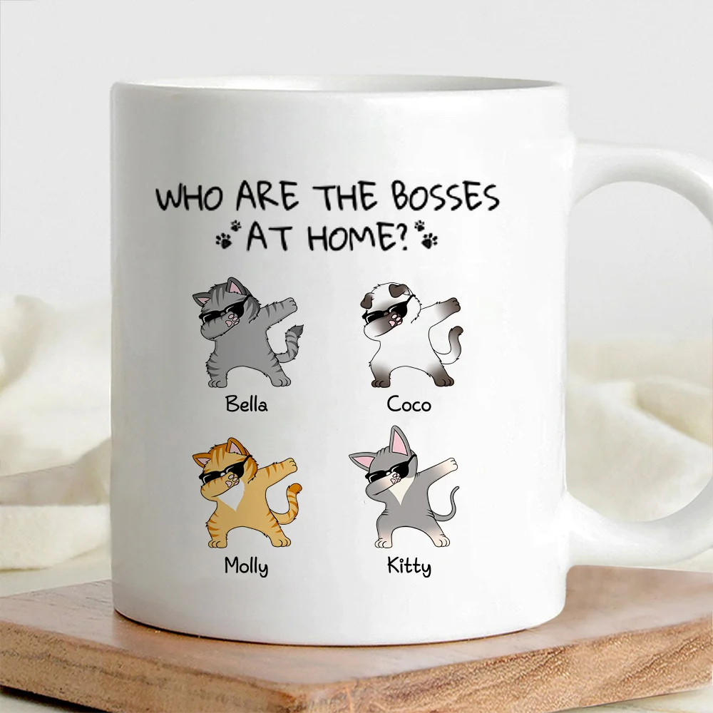 Custom Cat Lover Coffee Mug - Personalized Pet Owner Gift