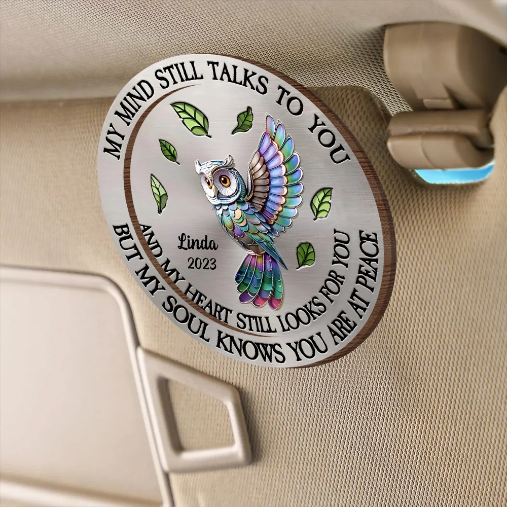 Forever Remembering - Customizable Red Cardinal Car Visor Clip, A Soulful Keepsake, Perfect Gift for Mother’s Day, Memorials, or Birthdays - Image 2