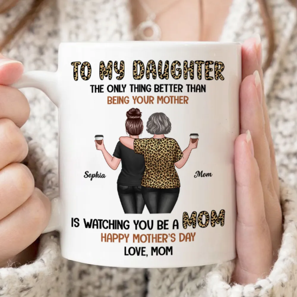 Special Mother's Day Gift for Daughter - A Unique Mug to Celebrate Becoming a Mom - Image 6