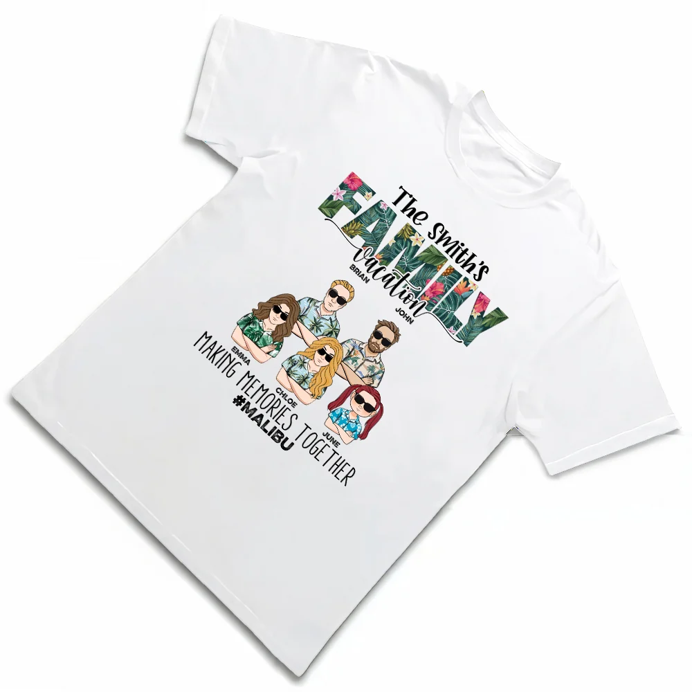 Personalized Family Vacation Shirt – Fun & Unique Vacation Apparel to Capture Cherished Moments - Image 2