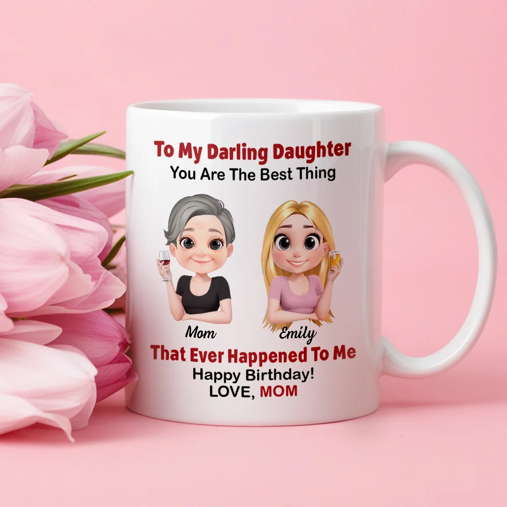 Personalized Mother's Day Mug – The Best Thing That Ever Happened to Me – Personalized Gift for Mother's Day & Birthday - Image 2