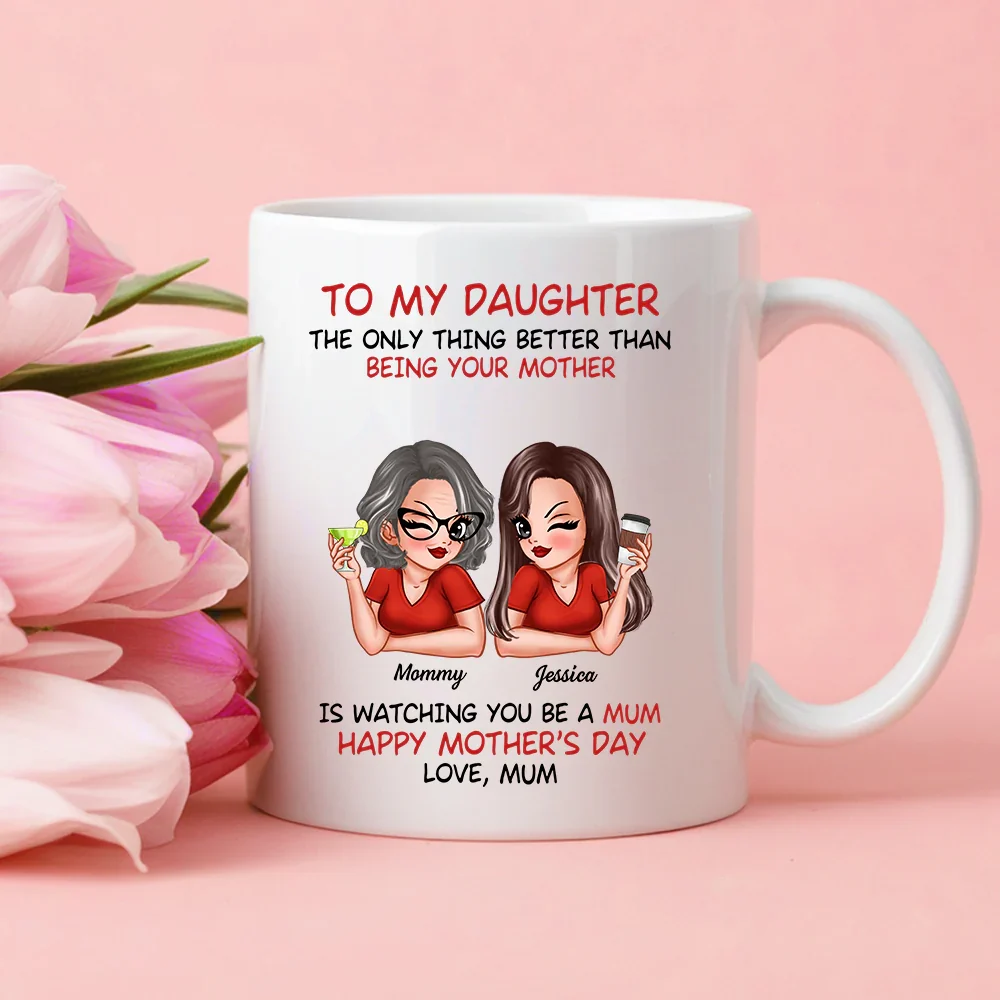The Only Thing Better Than Being Your Mother – Custom Makeup Mirror for Daughter, Perfect for Mother or Daughter - Image 6