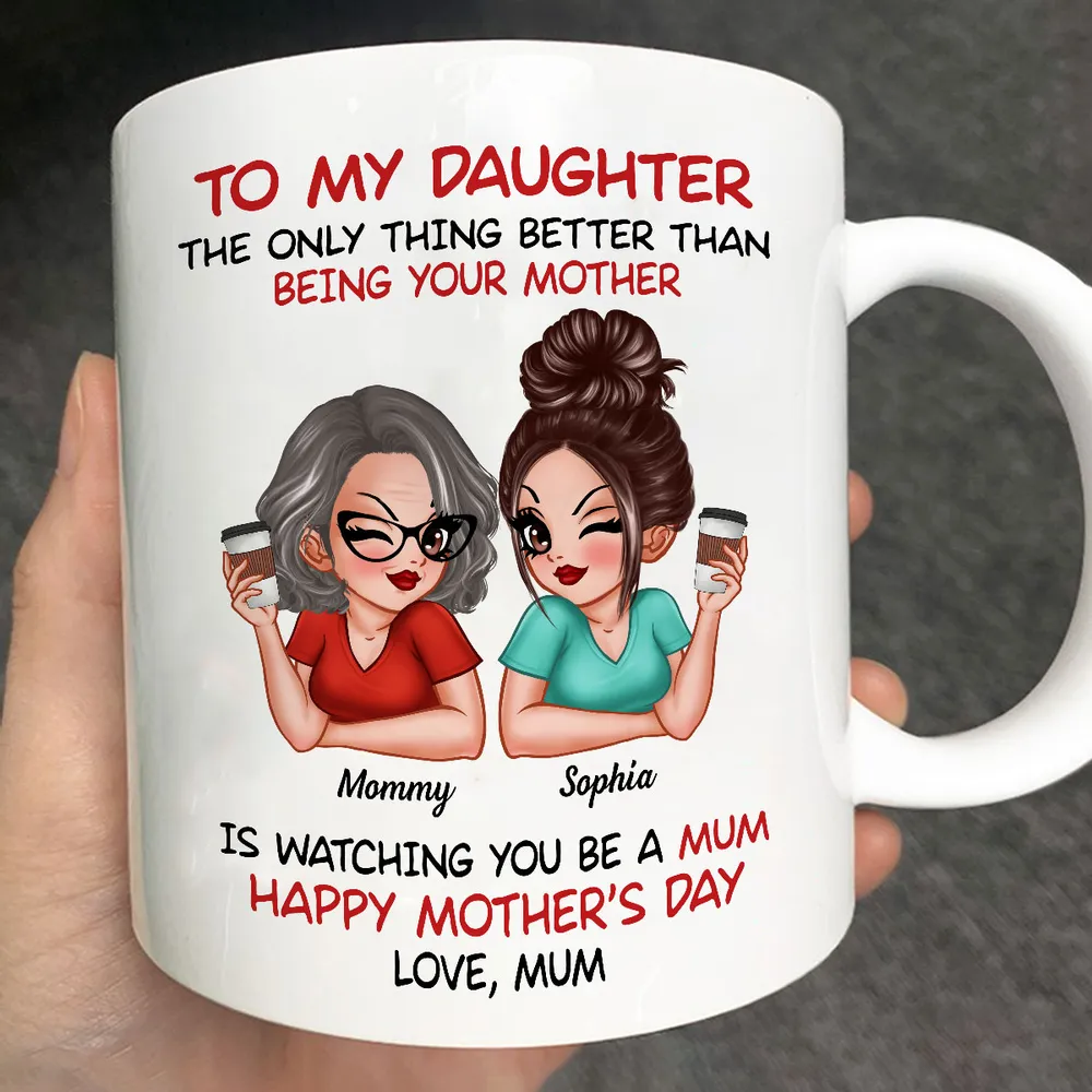 The Only Thing Better Than Being Your Mother – Custom Makeup Mirror for Daughter, Perfect for Mother or Daughter - Image 8