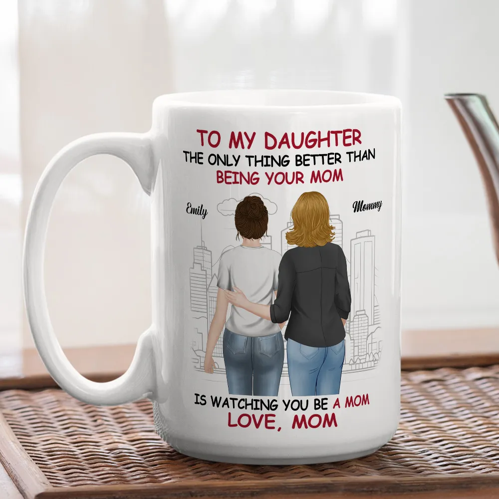 Personalized Gift for Daughter - Mug, Keychain, Canvas from Dad or Mom - Image 12