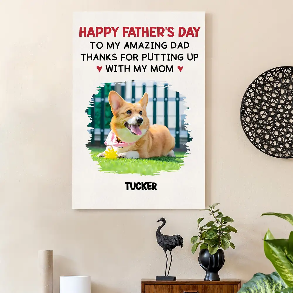 Custom Dog Dad Whiskey Glass – Personalized Father's Day Gift - Image 5