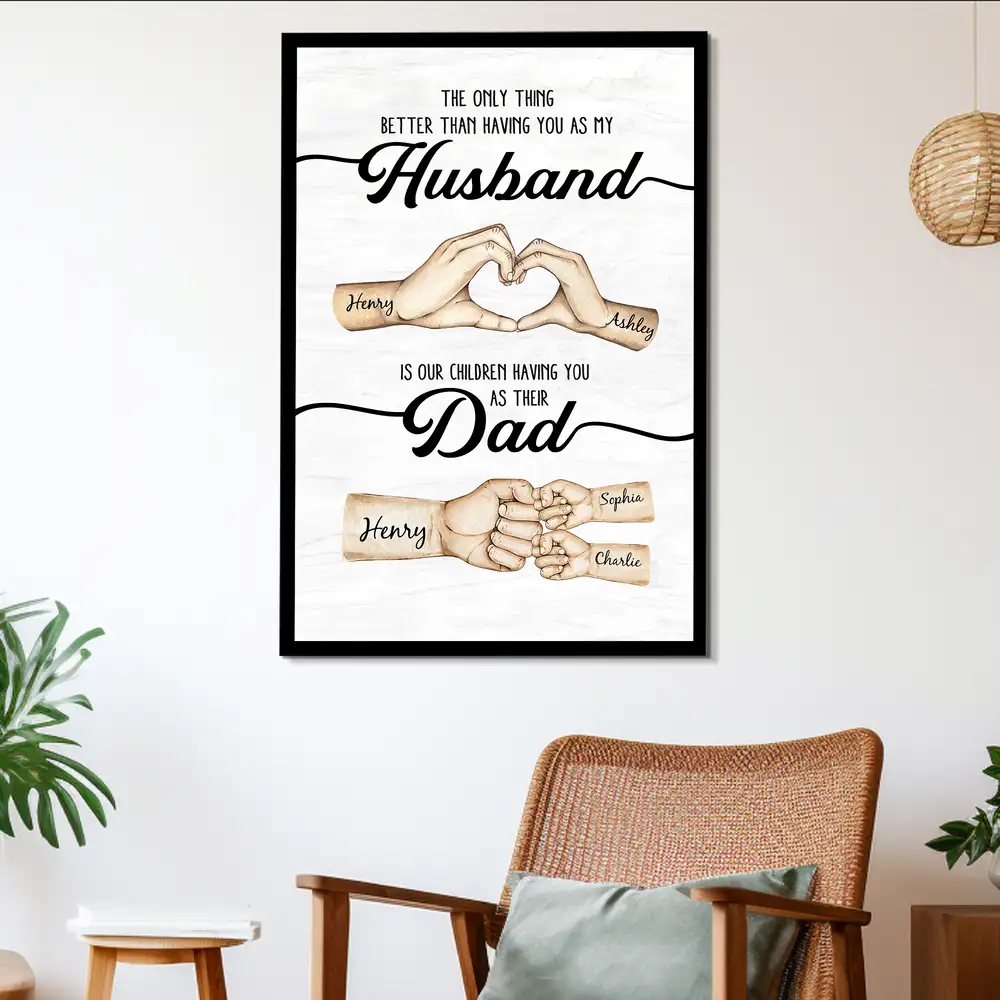 Custom Plaque “Better than having you as my Husband…” – Heartfelt Father’s Day Gift for Wife to Husband - Image 4