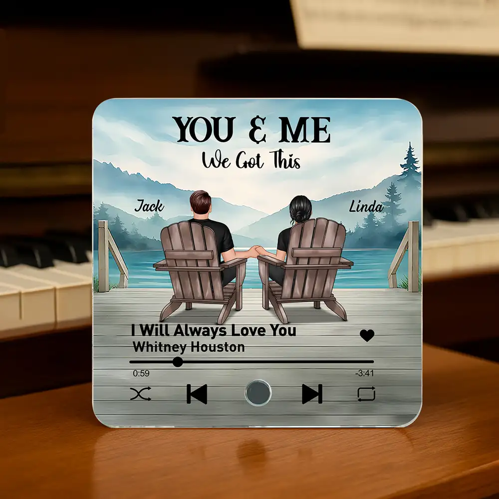 You & Me We Got This Poster – Scenic Couple Wall Art, Personalized Gift Without Frame - Image 5
