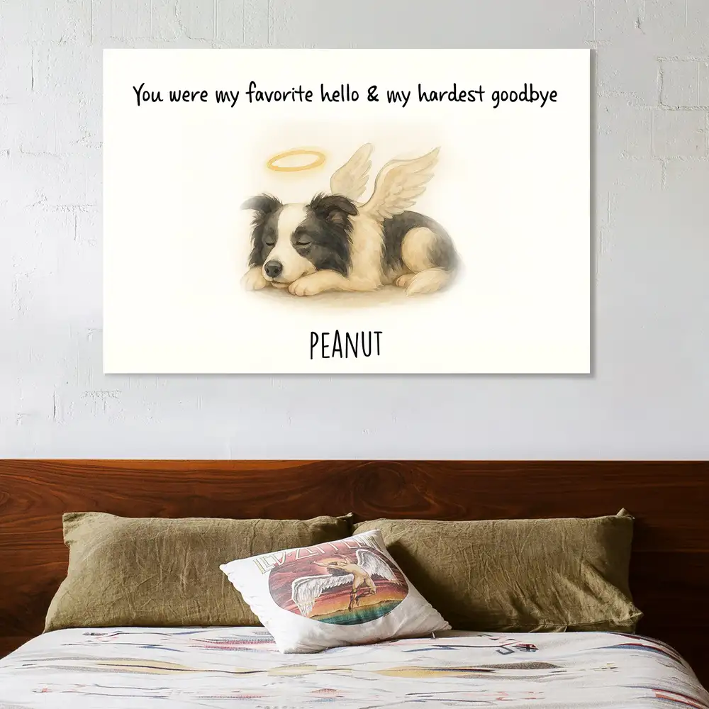Pet Memorial Pillow – Heartfelt Sympathy Gift for Pet Lovers - Image 3