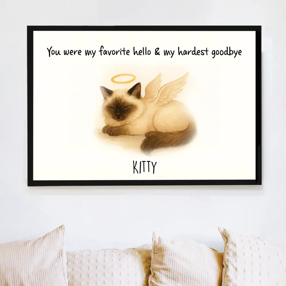 Pet Memorial Pillow – Heartfelt Sympathy Gift for Pet Lovers - Image 6