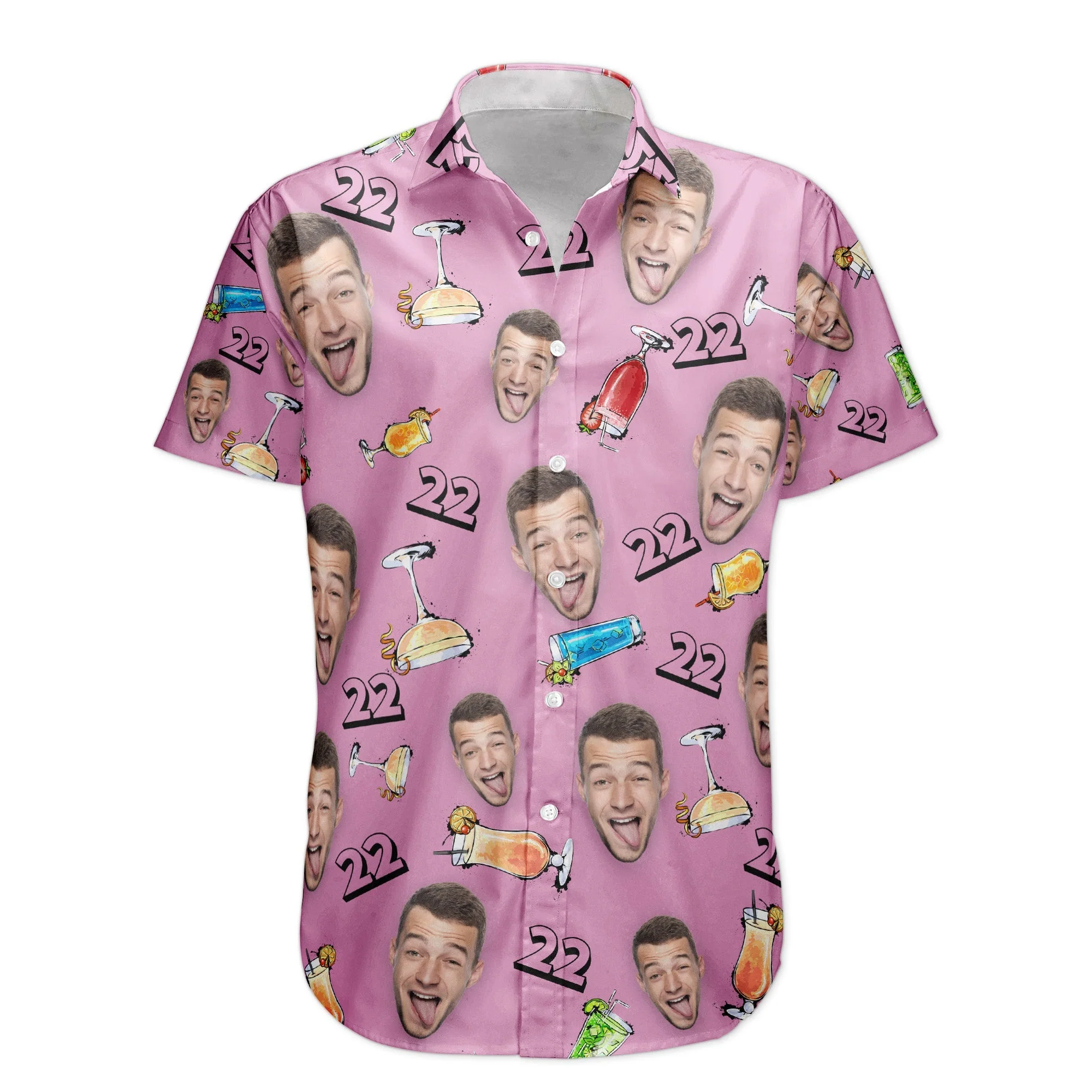 Hawaiian Shirt with Fun and Personalized Birthday Design – The Perfect Gift for Your Loved One - Image 9