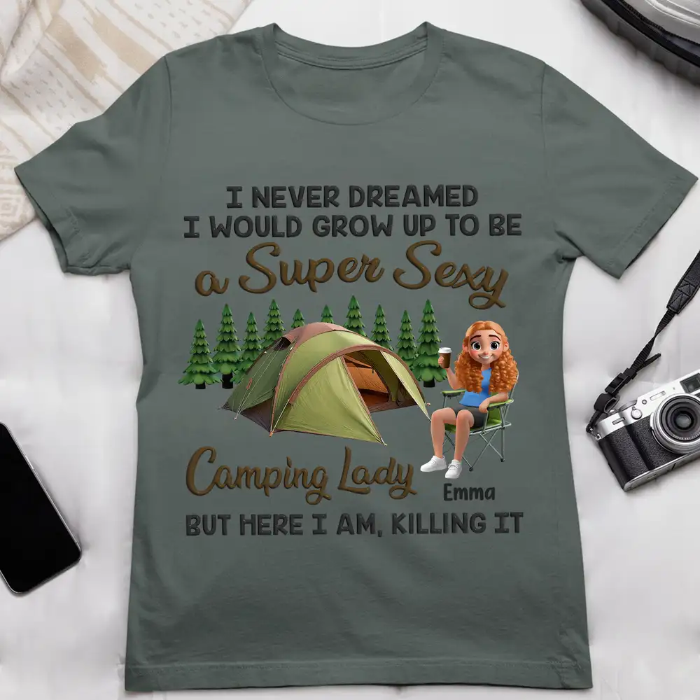 Women's Personalized Classic Tee for RV Camping Life - Image 2